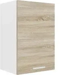 VCM K&uuml;chenm&ouml;bel H&auml;ngeschrank Esilo Wei&szlig; / Sonoma-Eiche H. 60 x B. 40 x T. 31 cm