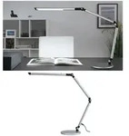 Paulmann LED Schreibtischleuchte 3-Step-Dim FlexBar White Switch 700lm 9,5W Silber