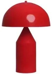 Bamyum Lipeo Tischlampe Gr&uuml;n 30cm, Pilz Lampe, Metall Lamp, Rot