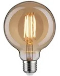 Paulmann 1879 Filament 230V 3-Step-Dim LED Globe G95 E27 470lm 6W 1800K dimmbar Gold