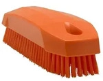 Vikan Nagelb&uuml;rste / Handb&uuml;rste hart 13 cm orange