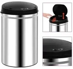 vidaXL Automatischer Sensor-M&uuml;lleimer 30 L Edelstahl