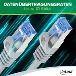 InLine&reg; Patchkabel, Cat.6A, S/FTP, TPE (LSZH), CCA, gr&uuml;n, 3m