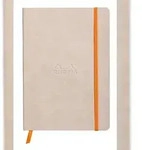 Rhodiarama Notizbuch A5 Softcover, 80 Blatt elfenbein 90g, liniert, mit