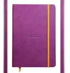 Rhodiarama Notizbuch A5, fester Einband, 96 Blatt blanko, Papier elfenbein 90g,...