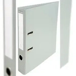 Exacompta 53540E 10x Ordner aus PVC mit 2 Ringen, R&uuml;cken 50mm, 32x29cm f&uuml;r...