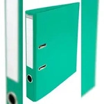 Exacompta 53543E 10x Ordner aus PVC mit 2 Ringen, R&uuml;cken 50mm, 32x29cm f&uuml;r...