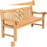 CLP Teakbank Florida teak/200 cm