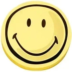Kommunikationskarte Smilie positiv 100mm 100St