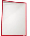 Ultradex Infotasche 889005 DIN A4 magnetisch rot 5 St./Pack