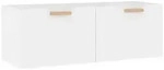 vidaXL Wandschrank Wei&szlig; 100x36,5x35 cm Holzwerkstoff