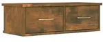 vidaXL Wandschrank R&auml;uchereiche 60x26x18,5 cm Holzwerkstoff