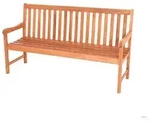Merxx Santos Bank, 3-sitzig, 150 x 50 cm, Eukalyptus