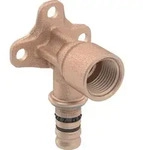 Geberit Anschlusswinkel Mepla &Oslash; 16 mm x Rp 1/2 x 52 mm 90&deg; Rotguss