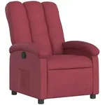 vidaXL Relaxsessel Weinrot Stoff