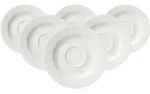 Ritzenhoff & Breker Levi Espressountertasse &oslash; 12,5 cm wei&szlig; 6er Set
