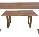 SIT M&ouml;bel Esstisch Akazie | L 160 x B 85 x H 77 cm | nussbaumfarbig | 07189-75 