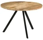 vidaXL Esstisch 110x75 cm Massivholz Mango