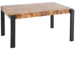 Mendler Esstisch HWC-L53, Tisch K&uuml;chentisch Esszimmertisch, Industrial Metall