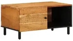 vidaXL Couchtisch 80x50x40 cm Massivholz Akazie
