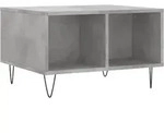 vidaXL Couchtisch Betongrau 60x50x36,5 cm Holzwerkstoff