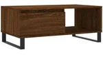 vidaXL Couchtisch Braun Eichen-Optik 90x50x36,5 cm Holzwerkstoff