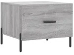 vidaXL Couchtisch Grau Sonoma 50x50x40 cm Holzwerkstoff