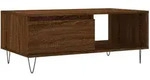 vidaXL Couchtisch Braun Eichen-Optik 90x50x36,5 cm Holzwerkstoff