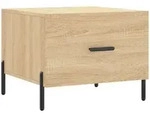 vidaXL Couchtisch Sonoma-Eiche 50x50x40 cm Holzwerkstoff