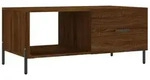 vidaXL Couchtisch Braun Eichen-Optik 90x50x40 cm Holzwerkstoff