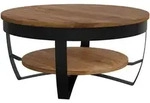 vidaXL Couchtisch 65x65x32 cm Massivholz Akazie