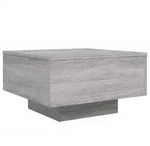 vidaXL Couchtisch Grau Sonoma 55x55x31 cm Holzwerkstoff