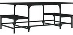 vidaXL Couchtisch Schwarz 100x50,5x40 cm Holzwerkstoff