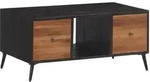 vidaXL Couchtisch 90x50x41 cm Recyceltes Massivholz Teak