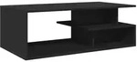 vidaXL Couchtisch Schwarz 102x55x35 cm Holzwerkstoff