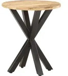 vidaXL Beistelltisch : Gr&ouml;&szlig;e - 48x48x56 cm, Material - Mango Massivholz