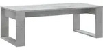 vidaXL Couchtisch Betongrau 102x50x35 cm Holzwerkstoff