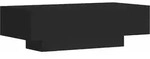 vidaXL Couchtisch Schwarz 100x49,5x31 cm Holzwerkstoff