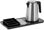 Royal Catering Wasserkocher - Kaffee- und Teestation - 1,2 L - 1400 W - silbern...