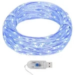 vidaXL Micro-LED-Lichterkette 40 m 400 LED Blau 8 Funktionen