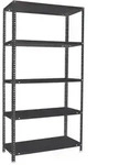 PROREGAL Schraubregal PANDA | HxBxT 180x80x50cm | 5 Fachb&ouml;den | Fachlast 100kg 