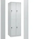 C+P Doppelstock-Spind Classic PLUS, 4 F&auml;cher, 1850x600x500mm