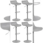 CLP 4er Set Barhocker Aveiro grau