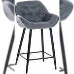 CLP Barhocker Gibson grau/Stoff