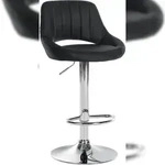 CLP Barhocker Milet Kunstleder schwarz/chrom