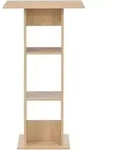 vidaXL Bartisch aus Eiche 60x60x110 cm Modell Orion Essence