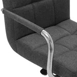 vidaXL Barstuhl Dunkelgrauer Stoff Modell Titan Panorama Advance