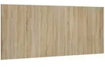 vidaXL Kopfteil Sonoma-Eiche 200x1,5x80 cm Holzwerkstoff