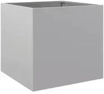vidaXL Pflanzk&uuml;bel Silbern 49x47x46 cm Verzinkter Stahl