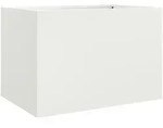 vidaXL Pflanzk&uuml;bel Wei&szlig; 62x47x46 cm Stahl